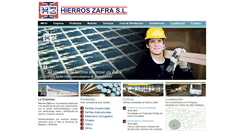 Desktop Screenshot of hierroszafra.com